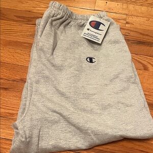 Champion Mens Heather Gray Sweatpants